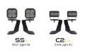 Picture of Diode Dynamics 18-21 Subaru Crosstrek Pro SS3 LED Ditch Light Kit - White Combo