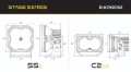Picture of Diode Dynamics 18-21 Subaru Crosstrek Ditch Light Brackets