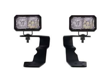 Picture of Diode Dynamics 15-21 Subaru WRX/STi Pro Stage Series 2in LED Ditch Light Kit - White Combo