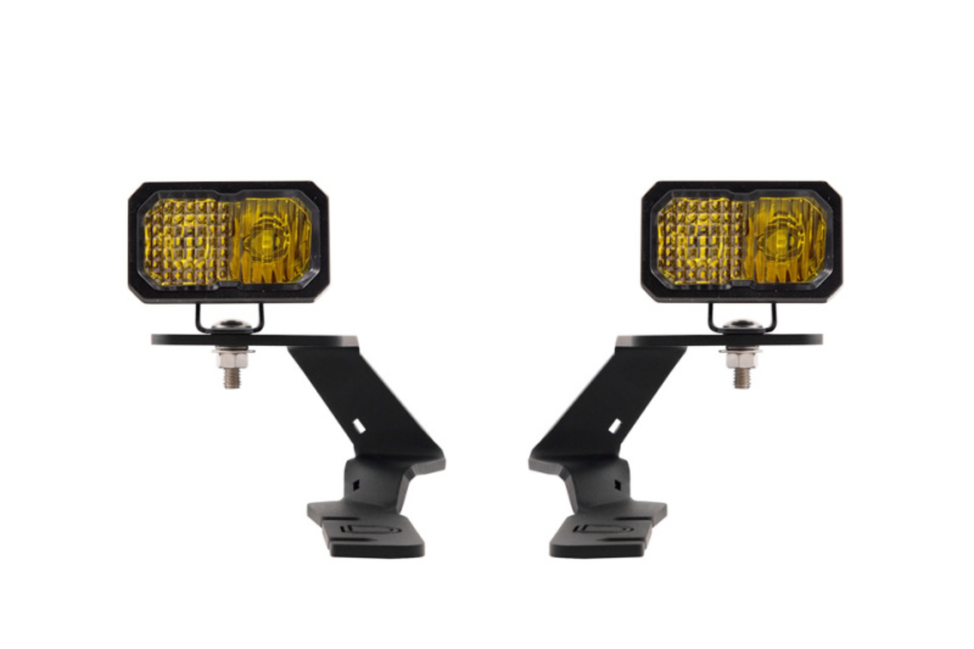 Picture of Diode Dynamics 19-21 Ford Ranger Stage Series 2in LED Ditch Light Kit - Sport Yellow Combo