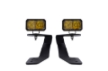 Picture of Diode Dynamics 18-21 Subaru Crosstrek Stage Series 2in LED Ditch Light Kit - Sport Yellow Combo