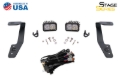Picture of Diode Dynamics 18-21 Subaru Crosstrek Stage Series 2in LED Ditch Light Kit - Yellow Pro Combo