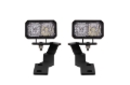 Picture of Diode Dynamics 16-21 Toyota Tacoma Stage Series 2in LED Ditch Light Kit Sport - White Combo