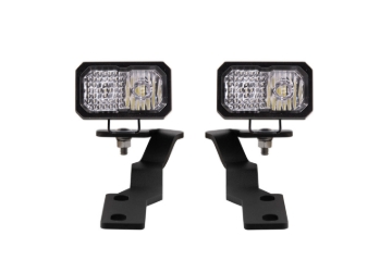 Picture of Diode Dynamics 16-21 Toyota Tacoma Stage Series 2in LED Ditch Light Kit - Pro White Combo