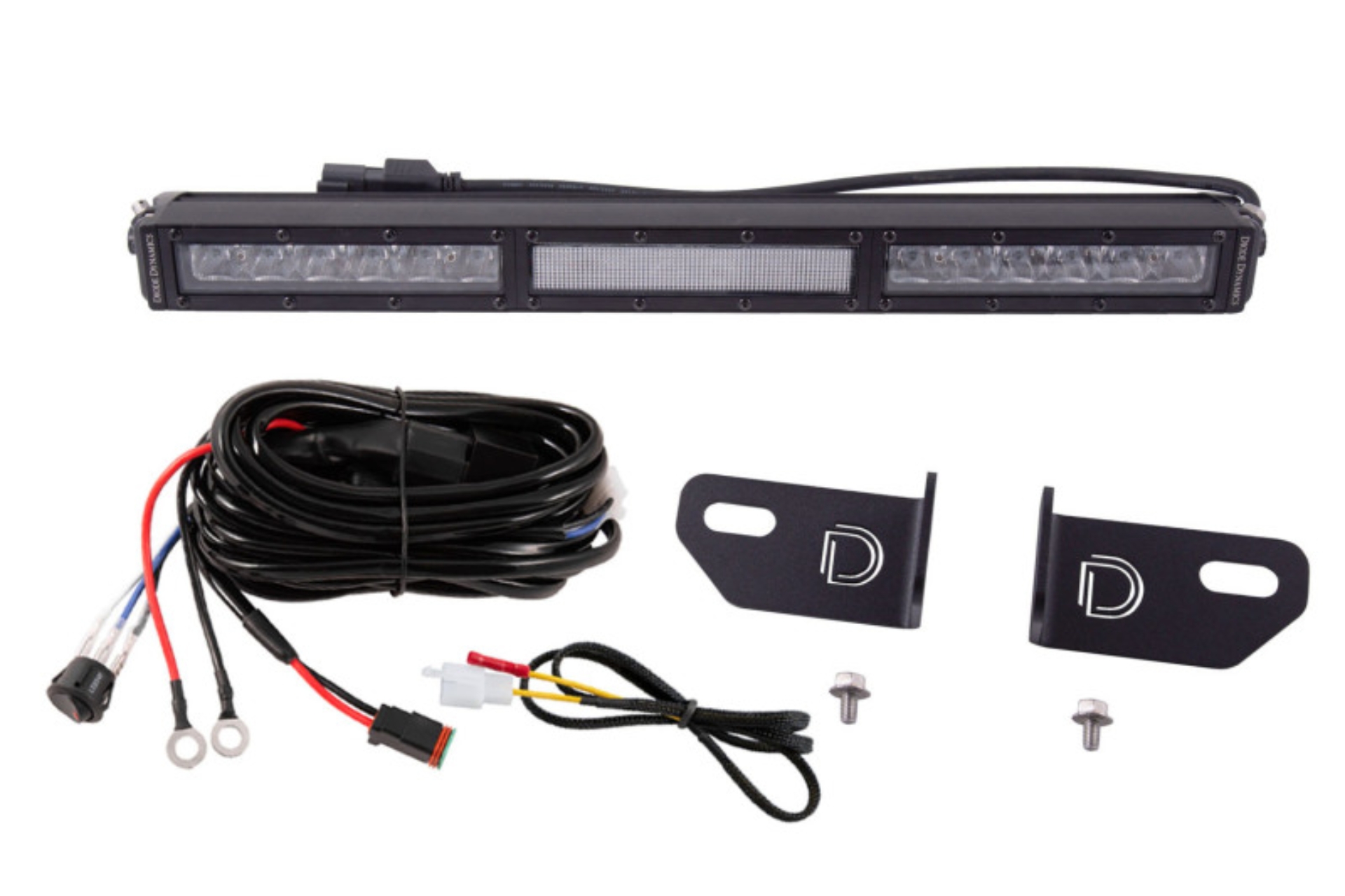 Picture of Diode Dynamics 19-21 Ford Ranger SS18 LED Lightbar Kit - White Combo