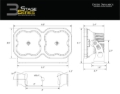 Picture of Diode Dynamics SS3 Dual-Pod Bracket Kit