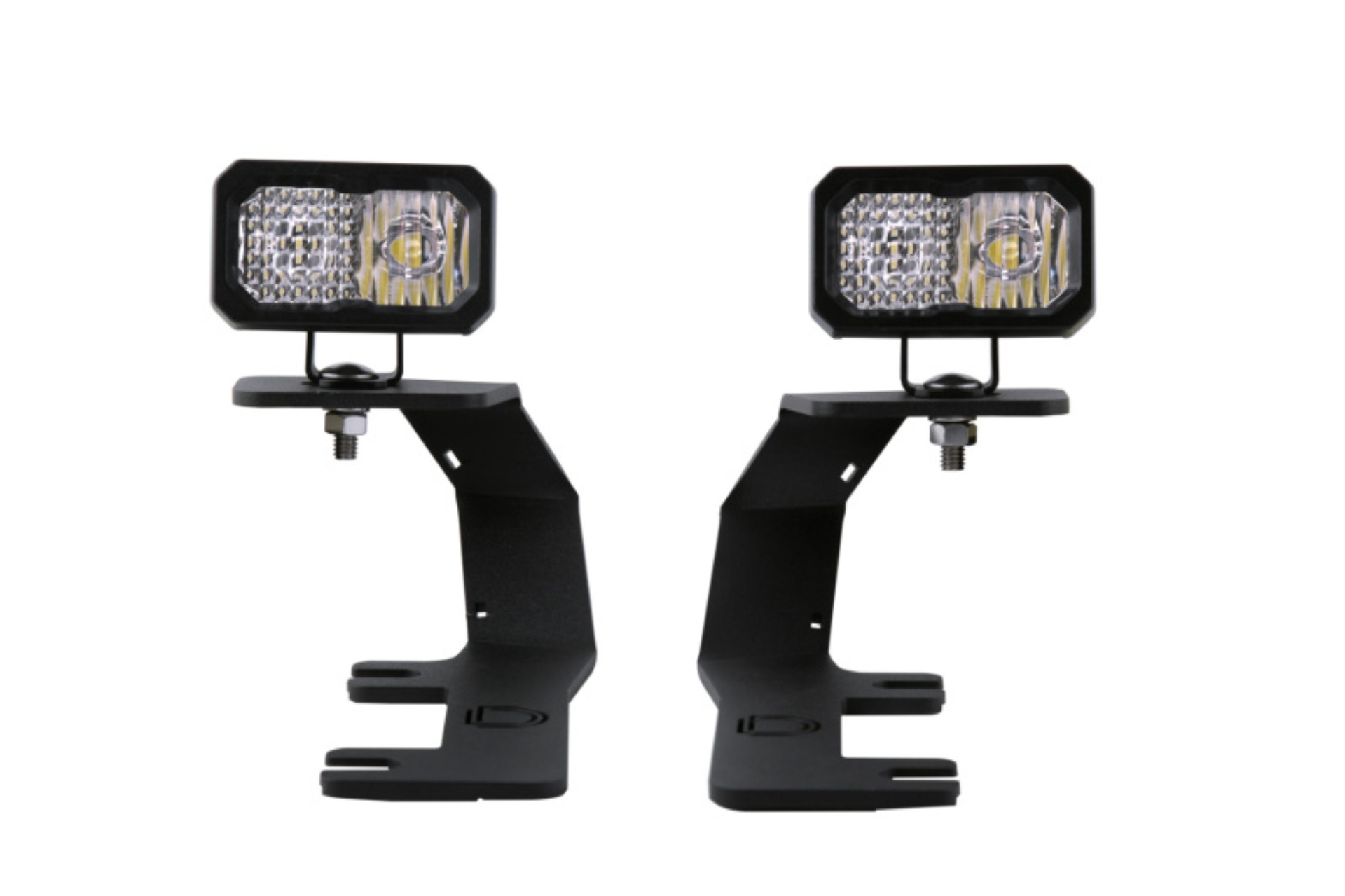 Picture of Diode Dynamics 14-19 Silverado/Sierra SSC2 LED Ditch Light Kit - Pro White Combo