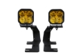 Picture of Diode Dynamics 14-19 Silverado/Sierra SS3 LED Ditch Light Kit - Sport Yellow Combo