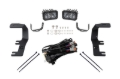 Picture of Diode Dynamics 14-19 Silverado/Sierra SSC2 LED Ditch Light Kit Sport - White Combo