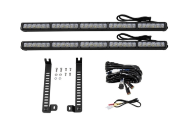 Picture of Diode Dynamics 14-19 Toyota 4Runner SS30 Dual Stealth Lightbar Kit - White Driving