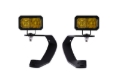 Picture of Diode Dynamics 10-21 Toyota 4Runner Stage Series 2in LED Ditch Light Kit - Sport Yellow Combo