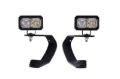 Picture of Diode Dynamics 10-21 Toyota 4Runner Stage Series 2in LED Ditch Light Kit - Pro White Combo