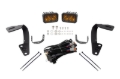 Picture of Diode Dynamics 10-21 Toyota 4Runner Stage Series 2in LED Ditch Light Kit - Sport Yellow Combo