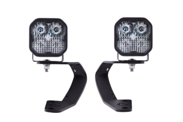 Picture of Diode Dynamics 10-21 Toyota 4Runner SS3 LED Ditch Light Kit Sport - White Combo
