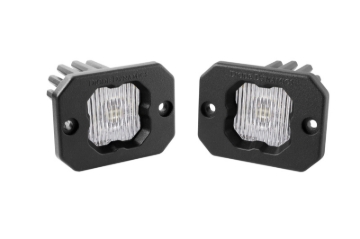 Picture of Diode Dynamics Stage Series C1 LED Pod - White SAE Fog Flush ABL (Pair)
