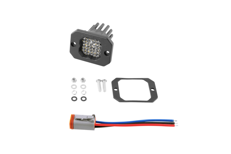 Picture of Diode Dynamics Stage Series C1 LED Pod Pro - White Flood Flush ABL Each