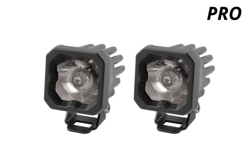 Picture of Diode Dynamics Stage Series C1 LED Pod Pro - White Wide Standard ABL (Pair)