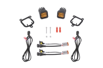 Picture of Diode Dynamics SSC1 Type FBS LED Fog Light Kit - Yellow SAE Fog