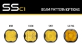 Picture of Diode Dynamics Stage Series C1 Lens SAE Fog - Yellow