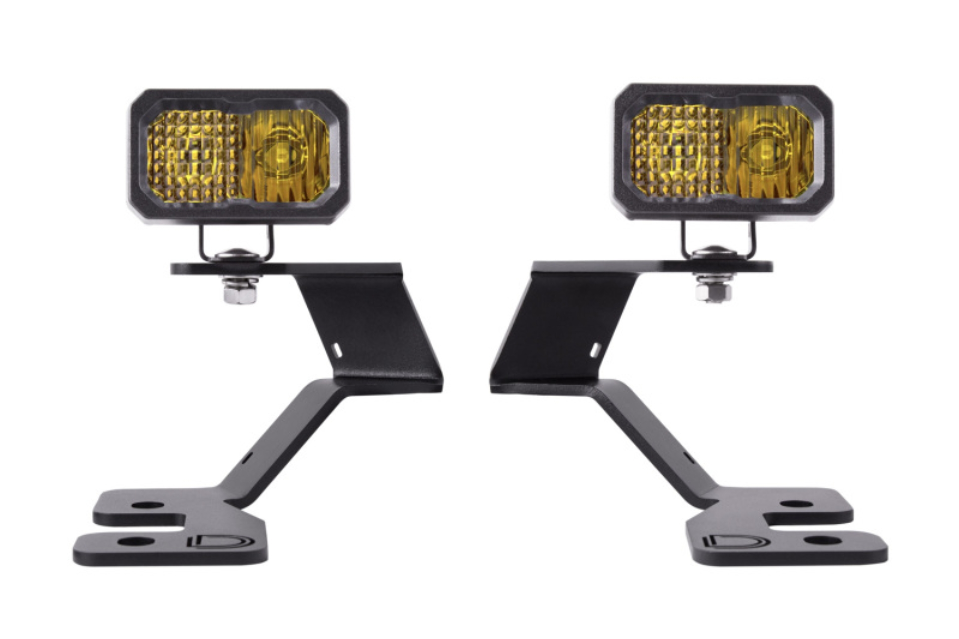 Picture of Diode Dynamics 2021 Ford Bronco Stage Series 2in LED Ditch Light Kit - Sport Yellow Pro Combo