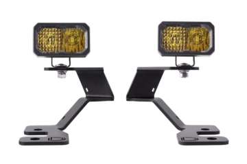 Picture of Diode Dynamics 2021 Ford Bronco Stage Series 2in LED Ditch Light Kit - Sport Yellow Pro Combo
