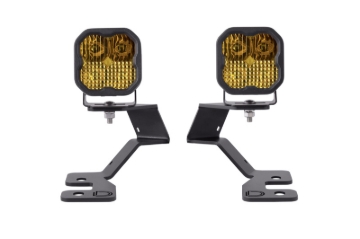 Picture of Diode Dynamics 2021 Ford Bronco SS3 LED Ditch Light Kit - Sport Yellow Pro Combo