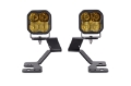 Picture of Diode Dynamics 2021 Ford Bronco Sport SS3 LED Ditch Light Kit - Sport Yellow Combo