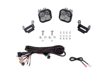 Picture of Diode Dynamics 2021 Ford Bronco SS3 LED Ditch Light Kit - Pro White Combo