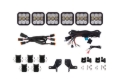 Picture of Diode Dynamics Bronco SS5 6-Pod CrossLink Grille Lightbar Kit Pro - White Combo