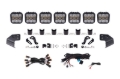 Picture of Diode Dynamics Bronco SS5 Pro CrossLink Windshield - White Combo Lightbar Kit
