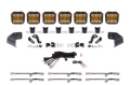 Picture of Diode Dynamics Bronco SS5 Sport CrossLink Windshield - Yellow Combo Lightbar Kit