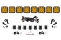 Picture of Diode Dynamics SS5 Sport Universal CrossLink 8-Pod Lightbar - Yellow Driving