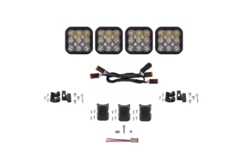 Picture of Diode Dynamics SS5 Pro Universal CrossLink 4-Pod Lightbar - White Driving