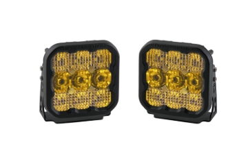 Picture of Diode Dynamics SS5 LED Pod Pro - Yellow Combo (Pair)