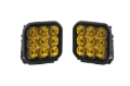 Picture of Diode Dynamics SS5 LED Pod Sport - Yellow Spot (Pair)
