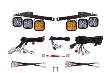 Picture of Diode Dynamics 17-20 Ford Raptor SS3 LED Fog Light Kit - Yellow Max