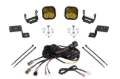 Picture of Diode Dynamics 21-22 Ford F-150 SS3 Stage Series Backlit Ditch Light Kit - Yellow Pro Combo
