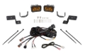 Picture of Diode Dynamics 21-22 Ford F-150 SSC2 Stage Series Backlit Ditch Light Kit - Yellow Pro Combo