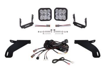 Picture of Diode Dynamics 21-22 Ford F-150 SS5 Bumper LED Pod Light Kit Sport - White Combo