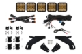 Picture of Diode Dynamics 21-22 Ford F-150 SS5 Grille CrossLink Lightbar Kit- Yellow Pro Combo