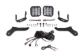 Picture of Diode Dynamics 17-20 Ford Raptor SS5 Bumper LED Pod Light Kit - Pro White Driving
