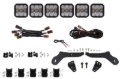Picture of Diode Dynamics 17-20 Ford Raptor SS5 Grille CrossLink Lightbar Kit Sport - White Combo