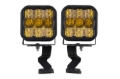 Picture of Diode Dynamics 2022 Toyota Tundra SS5 Pro Stage Series Ditch Light Kit - Yellow Combo