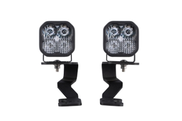 Picture of Diode Dynamics 2022 Toyota Tundra SS3 Pro Stage Series Ditch Light Kit - White Combo