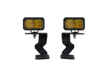 Picture of Diode Dynamics 2022 Toyota Tundra C2 Pro Stage Series Ditch Light Kit- Yellow Combo