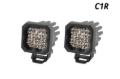 Picture of Diode Dynamics Stage Series C1R - White Flood Standard LED Pod (Pair)