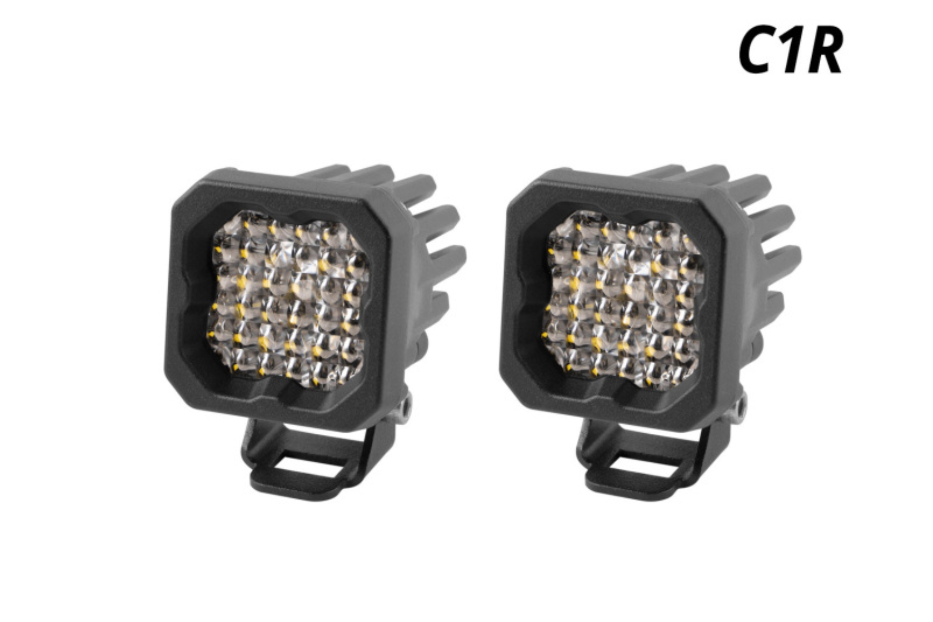 Picture of Diode Dynamics Stage Series C1R - White Flood Standard LED Pod (Pair)