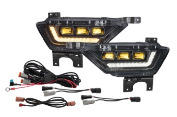 Picture of Diode Dynamics 21-23 Ford F-150 Elite Fog Lamps - Yellow