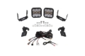 Picture of Diode Dynamics 20-Present Polaris RZR A-Pillar LED Pod Kit SS5 Pro - White Combo