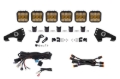 Picture of Diode Dynamics 20-Present Polaris RZR SS5 Pro CrossLink Roof - Yellow Combo Lightbar Kit